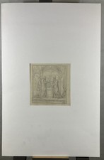 Disegno antico xviii scena - disegno,
