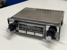 Autoradio vintage MIRAGE cromata anni ’70 – Design retrò con manopole metalliche