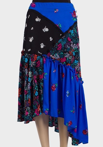 Gonna donna topshop blu - blu, nera