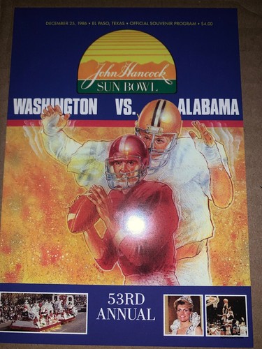 Cartolina sun bowl washington - bowl,