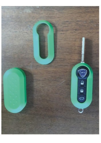 Cover chiave auto verde - auto, fiat