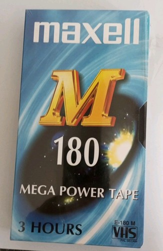 Maxell 180 videocassetta - maxell, m