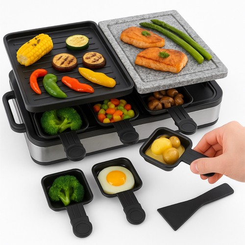 Set raclette per persone - set, 8