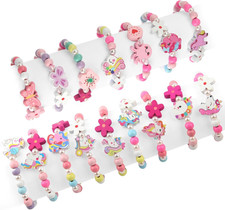 16 Pezzi Unicorno Braccialetti