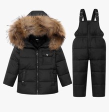 Set 2 pezzi tuta sci bambino