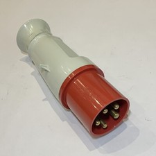 Spina Industriale 3P+N+T 63A 6h Walther 5 Poli 380V 400 V Maschio Volante IP44