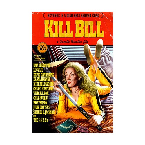 Poster film classico - kill, bill