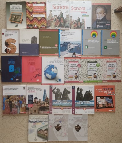 Lotto libri scuola - 25,