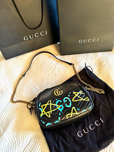 Borsa tracolla gucci gg - borsa, a