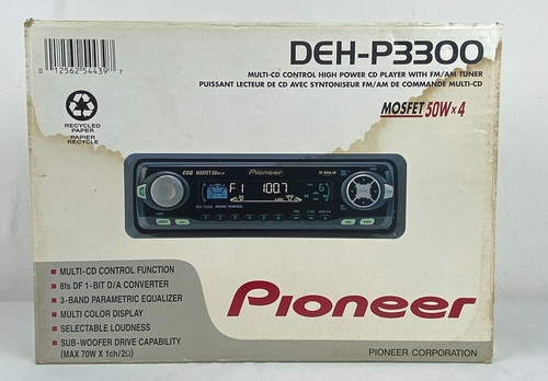 Autoradio pioneer deh p3300 - autoradio,