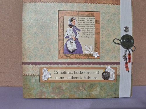 Buttons album paper dolls - buttons,