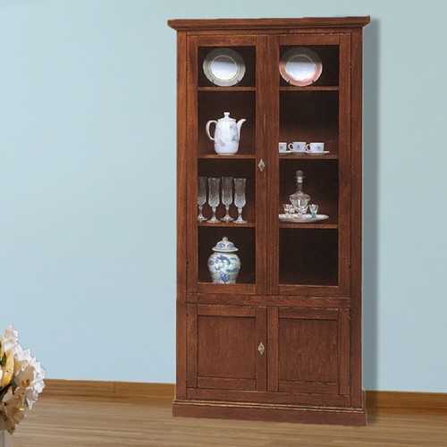 Vetrina salotto legno 2 - vetrina,