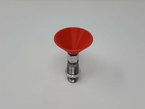 Lee powder through - powder, funnel