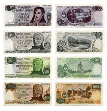 ARGENTINA - Lotto- 10/50/500 PESOS P.300 P.301b P303c UNC + 1.000 PESOS P.304 VF