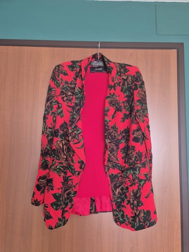 Blazer roso zara - blazer, motivi