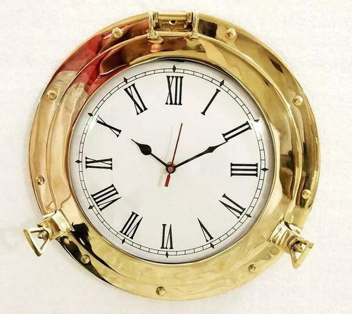 Orologio oblò ottone da - in,