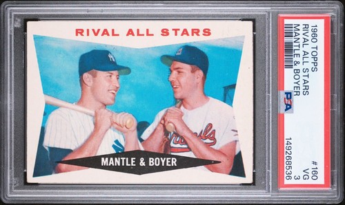 Ken boyer mickey - boyer, mantle