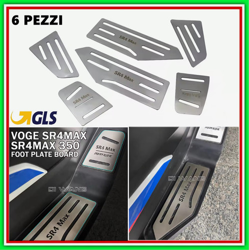 Set pedane poggiapiedi - set,