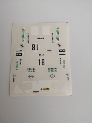 Decals decalcomanie alfa - decalcomanie,