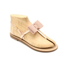 Sandali da donna bassi cuoio