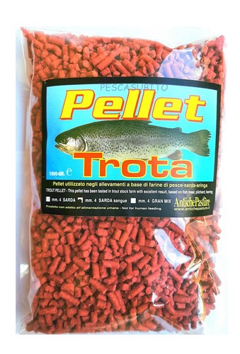 Pellet rosso richiamo - pellet,