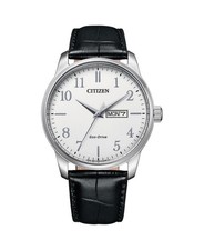 Orologio CITIZEN Uomo Analogico Eco-Drive Casual Abito Classico Quadrante Bianco Impermeabile Ro