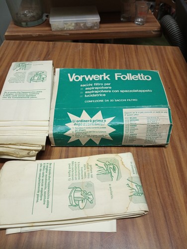 Sacchetti originali vorwerk - originali,
