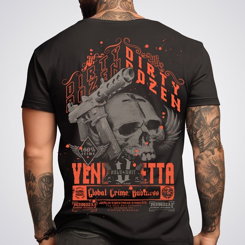 Vendetta inc shirt uomo - inc., t-shirt