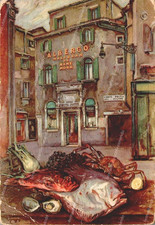 dr937 cartolina  ristorante al