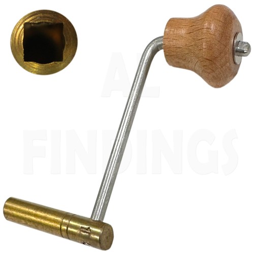 Ottone manovella bobina - ottone, chiave