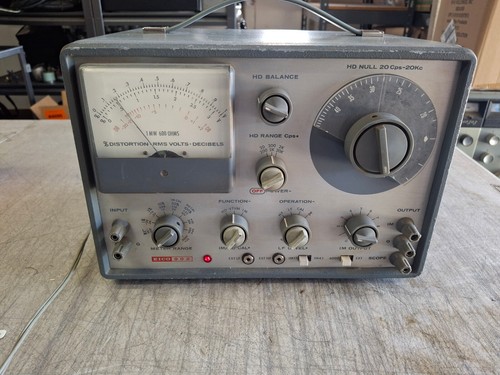 Analizzatore audio vintage