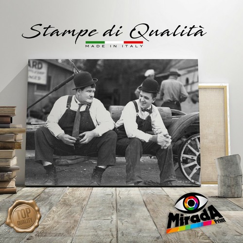 Quadro stan laurel oliver - laurel, e