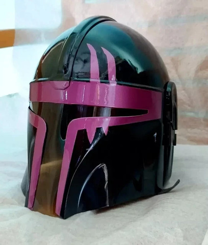 Elmetto mandalorian serie rosa - serie,