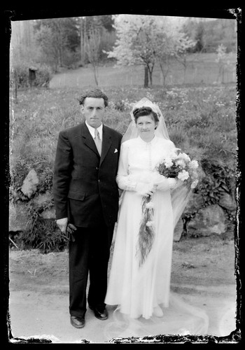 Mariés wedding portrait - wedding,
