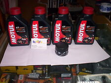 TRIUMPH Tiger 1050 2008 2014 KIT TAGLIANDO 4 LT MOTUL 7100 10W50 + FILTRO OLIO