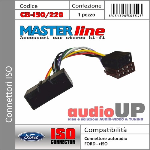 Connettore iso radio - radio, originale