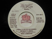 MIKE LUNSFORD: I Wish I'd