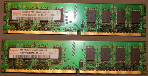 Marche miste 2x2 - gb, ddr2