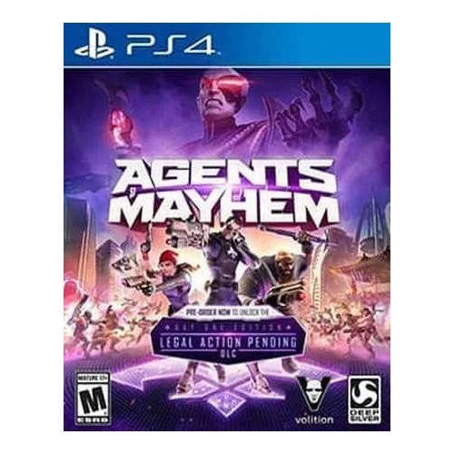 Agents mayhem ps4 - agents,