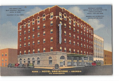 Cartolina roma georgia 1954 - cartolina,