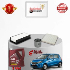 KIT TAGLIANDO 3 FILTRI E OLIO SUZUKI CELERIO 1.0 50KW 68CV DAL 2014 ->