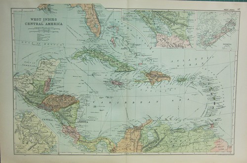 1912 grande mappa antica - 1912, ~