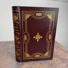 QUO VADIS Henryk Sienkiewicz EASTON PRESS Leather Hardcover 2012