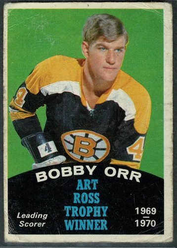Bobby orr 249 - ross, trophy