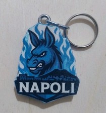NAPOLI ASINELLO STILIZZATO PORTACHIAVI ARTIGIANATO COLLEZIONE IDEA REGALO
