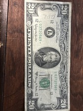 RARA banconota 20 dollari