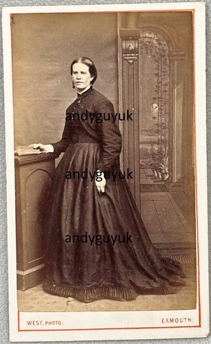 Cdv exmouth lady - exmouth,