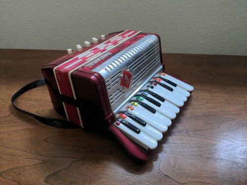 Fisarmonica vintage bontempi - vintage,