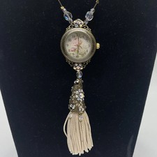 Collana ciondolo orologio