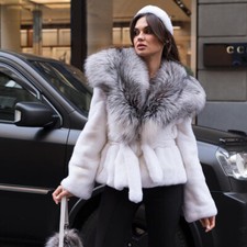 Cappotto donna vera pelliccia